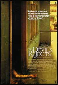6r611 DEVIL'S REJECTS advance 1sh 2005 July style, directed by Rob Zombie, they must be stopped!
