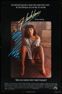 6r650 FLASHDANCE 1sh 1983 sexy dancer Jennifer Beals, take your passion and make it happen!