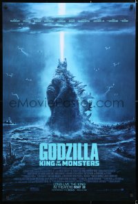 6r671 GODZILLA: KING OF THE MONSTERS advance DS 1sh 2019 great full-length image of the creature!