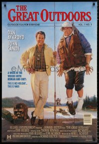 6r682 GREAT OUTDOORS DS 1sh 1988 Dan Aykroyd, John Candy, magazine cover art!
