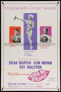 6r738 KISS ME, STUPID 1sh 1965 directed by Billy Wilder, Kim Novak, Dean Martin, Ray Walston!