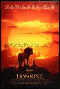 6r747 LION KING advance DS 1sh 2019 Walt Disney live action/CGI, Donald Glover as Simba, Pride Rock!