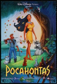 6r827 POCAHONTAS int'l 1sh 1995 Disney, the famous Native American Indian with Smith as a couple!