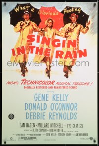 6r885 SINGIN' IN THE RAIN DS 1sh R2000 Gene Kelly, Donald O'Connor, Debbie Reynolds, classic!