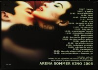 6r003 ARENA SOMMER KINO 17x23 Austrian film festival poster 2006 slaughterhouse turned arena, 2046!