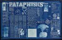 6r445 PATAPHYSICS 23x36 special poster 1970s is the only science, wild, completely different!