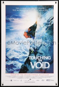 6r945 TOUCHING THE VOID DS 1sh 2003 mountain climbing disaster & survival on Siula Grande in Peru!