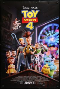 6r949 TOY STORY 4 advance DS 1sh 2019 Walt Disney, Pixar, Woody, Buzz Lightyear and cast!