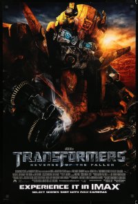 6r953 TRANSFORMERS: REVENGE OF THE FALLEN IMAX 1sh 2009 Michael Bay directed!
