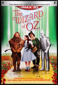 6r985 WIZARD OF OZ advance DS 1sh R2013 Victor Fleming, Judy Garland all-time classic, rated G!