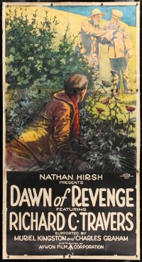 6s017 DAWN OF REVENGE linen 3sh R1920s man kidnaps his rival's son & later the son marries his sister!