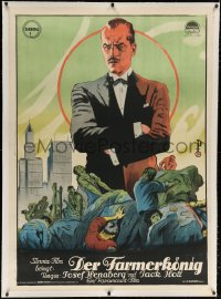 6t233 MAKING A MAN linen Austrian 1925 rich Jack Holt becomes a better man when he loses everything!