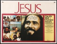 6t274 JESUS linen British quad 1980 John Krish & Peter Sykes religious epic, Brian Deacon as Christ!