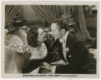 6w331 JEWEL ROBBERY 8x10.25 still 1932 romantic close up of William Powell & pretty Kay Francis!