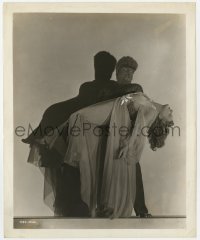 6w352 WOLF MAN 8.25x10 still 1941 wonderful image of werewolf Lon Chaney carrying Evelyn Ankers!