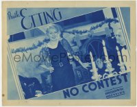 6w461 NO CONTEST LC 1934 pretty Ruth Etting leaning on chair, Broadway Brevities, ultra rare!