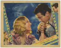 6w466 OPERATOR 13 LC 1934 romantic c/u of Gary Cooper kissing pretty Marion Davies's hand, rare!