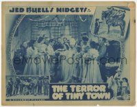 6w500 TERROR OF TINY TOWN LC 1938 Jed Buell's Midgets in elaborate cowboy wedding, ultra rare!