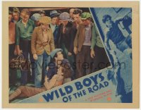 6w512 WILD BOYS OF THE ROAD LC 1933 Frankie Darro, Rochelle Hudson, Doroty Coonan, William Wellman