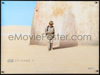 6x227 PHANTOM MENACE teaser DS British quad 1999 Star Wars Episode I, Anakin & Vader shadow!