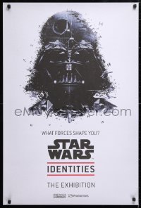 6x264 STAR WARS IDENTITIES 24x36 museum/art exhibition 2012 Darth Vader with Death Star in helmet!