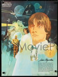 6x068 STAR WARS group of 4 18x24 special posters 1977 Coca-Cola & Burger Chef promo, Nichols art!