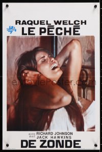 6y116 RESTLESS Belgian 1973 different image of sexy Raquel Welch in anguish!