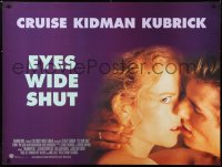 6y472 EYES WIDE SHUT British quad 1999 Stanley Kubrick, romantic c/u of Tom Cruise & Nicole Kidman!