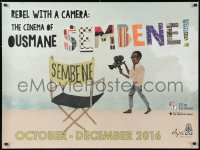 6y508 SEMBENE advance British quad 2015 Diop and Ousmane Sembene, art of director with camera!