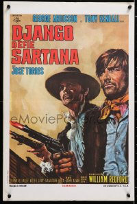 6y918 DJANGO DEFIES SARTANA French 15x23 1972 William Redford's Django sfida Sartana, Tony Kendall