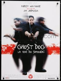 6y930 GHOST DOG French 16x21 1999 Jim Jarmusch, cool image of Forest Whitaker with katana!