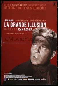 6y935 GRAND ILLUSION French 16x24 R2012 Jean Renoir's La Grande Illusion, Erich von Stroheim!