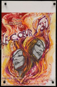 6y952 MAD HEART French 15x23 1970 great psychedelic art of Ewa Swann by Louradour & Bertrand!