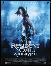6y972 RESIDENT EVIL: APOCALYPSE French 16x21 2004 sexy Milla Jovovich, Sienna Guillory!