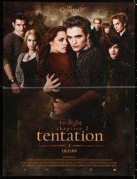 6y990 TWILIGHT SAGA: NEW MOON advance French 16x21 2009 Kristen Stewart, Pattinson, The Cullens!