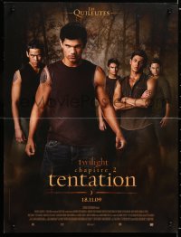 6y989 TWILIGHT SAGA: NEW MOON advance French 16x21 2009 different image of the Quileute tribe!