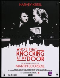 6y996 WHO'S THAT KNOCKING AT MY DOOR French 16x21 R2009 Martin Scorsese, young Harvey Keitel!