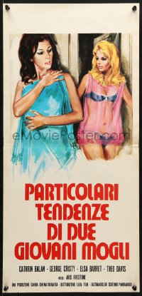 6y641 TO EMPORIO TIS AMARTIAS Italian locandina 1972 The Commerce of Sin, art of sexy Greek women!