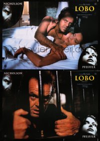 6y185 WOLF group of 4 Spanish 1994 Jack Nicholson, Michelle Pfeiffer, directed by Mike Nichols!