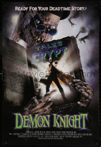 6z619 DEMON KNIGHT 1sh 1995 Tales from the Crypt, inspired by EC comics, Crypt Keeper & Billy Zane!