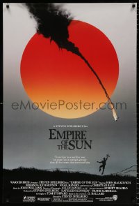 6z634 EMPIRE OF THE SUN int'l 1sh 1987 Stephen Spielberg, John Malkovich, first Christian Bale!
