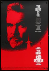 6z700 HUNT FOR RED OCTOBER int'l 1sh 1990 Russian military submarine captain Sean Connery!