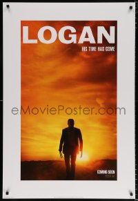 6z740 LOGAN style C int'l teaser DS 1sh 2017 Jackman in the title role as Wolverine, claws out!
