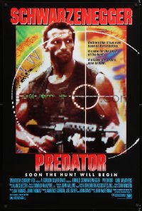 6z828 PREDATOR 1sh 1987 Arnold Schwarzenegger sci-fi, like nothing on Earth!