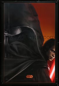 6z849 REVENGE OF THE SITH teaser DS 1sh 2005 Star Wars Episode III, Christensen as Vader!