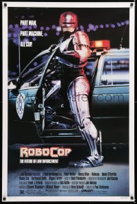 6z851 ROBOCOP 1sh 1987 Paul Verhoeven classic, Peter Weller is part man, part machine, all cop!