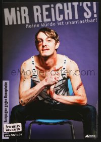 6z380 DEUTSCHE AIDS-HILFE 17x23 German special poster 2000s HIV/AIDS, mir reicht's!
