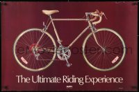 6z087 HUFFY 24x36 advertising poster 1981 cool art of a Aerowind with drop handle bars!