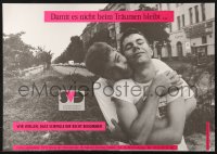 6z426 LSVD Lorenz style 16x23 German special poster 2000s Lesbian and Gay Federation in Germany!
