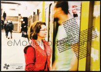 6z434 MEDINETZE 19x27 German special poster 1990s Mediburos, cool image on subway!